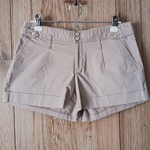 Banana Republic Factory Khaki Chino With Metal Button Details Size 8p